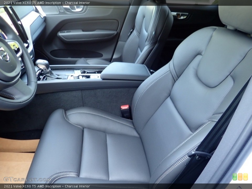 Charcoal Interior Front Seat for the 2021 Volvo XC60 T5 AWD Inscription #139160452