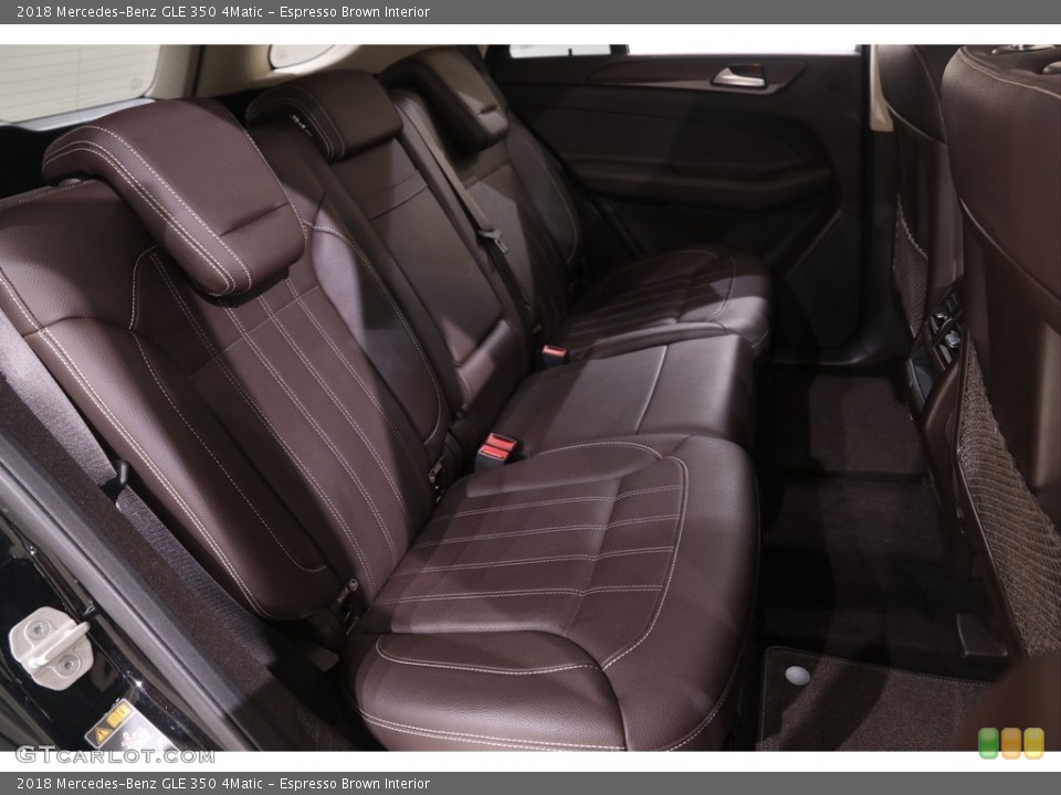 Espresso Brown Interior Rear Seat for the 2018 Mercedes-Benz GLE 350 4Matic #139160455