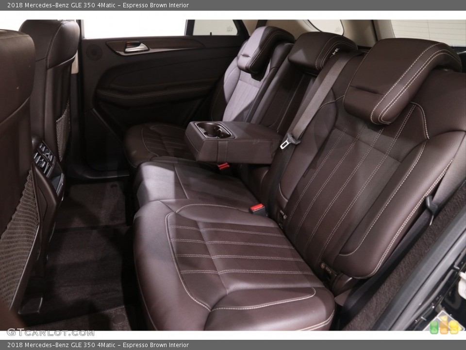 Espresso Brown Interior Rear Seat for the 2018 Mercedes-Benz GLE 350 4Matic #139160500