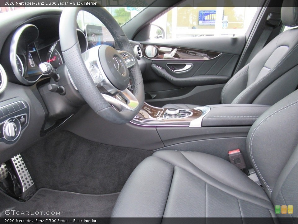 Black Interior Front Seat for the 2020 Mercedes-Benz C 300 Sedan #139161877