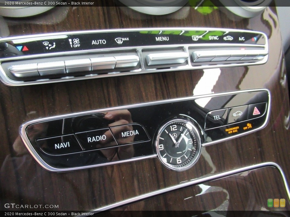 Black Interior Controls for the 2020 Mercedes-Benz C 300 Sedan #139162051