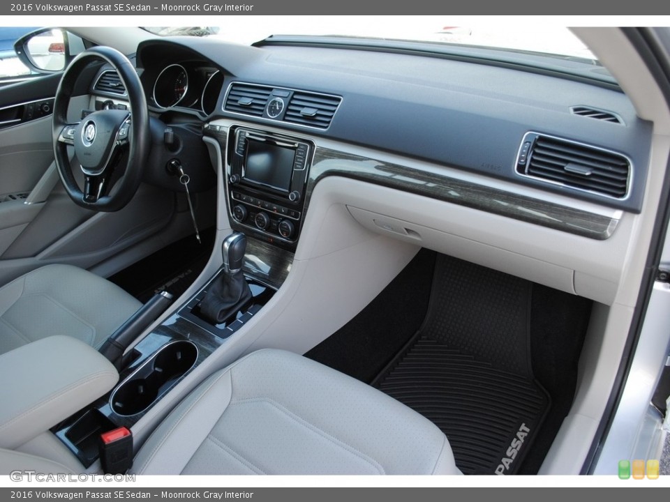 Moonrock Gray Interior Front Seat for the 2016 Volkswagen Passat SE Sedan #139162309
