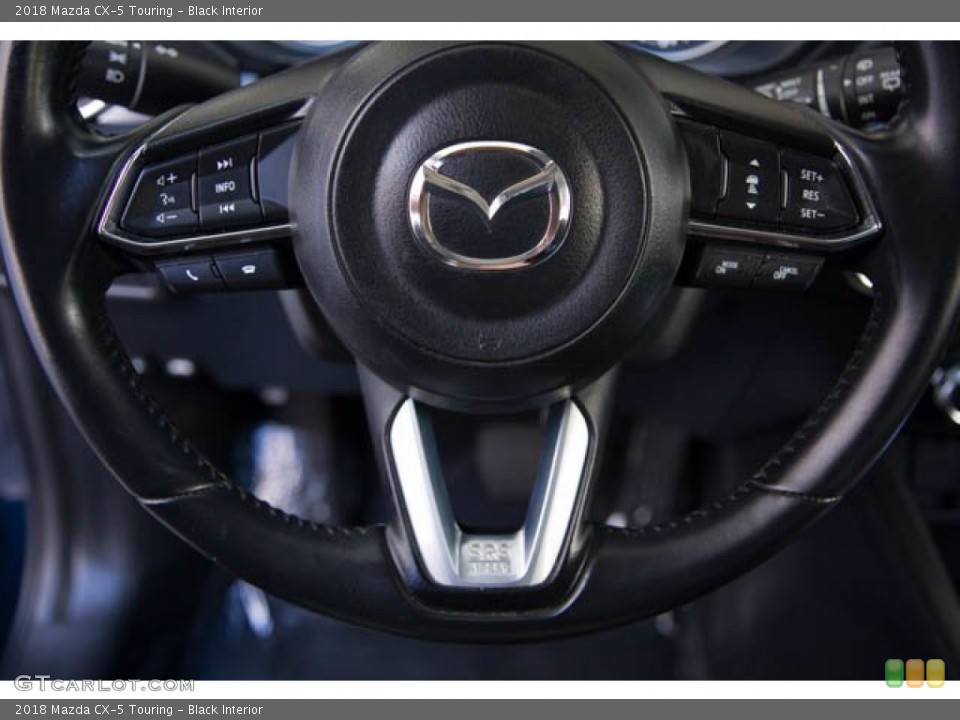 Black Interior Steering Wheel for the 2018 Mazda CX-5 Touring #139162948