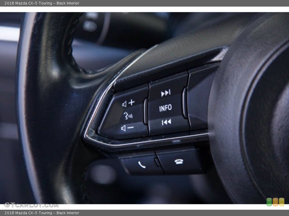 Black Interior Steering Wheel for the 2018 Mazda CX-5 Touring #139162963