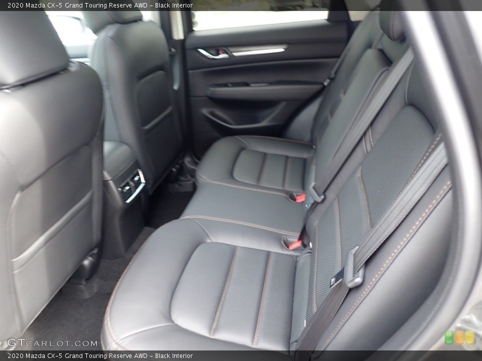Black Interior Rear Seat for the 2020 Mazda CX-5 Grand Touring Reserve AWD #139165393
