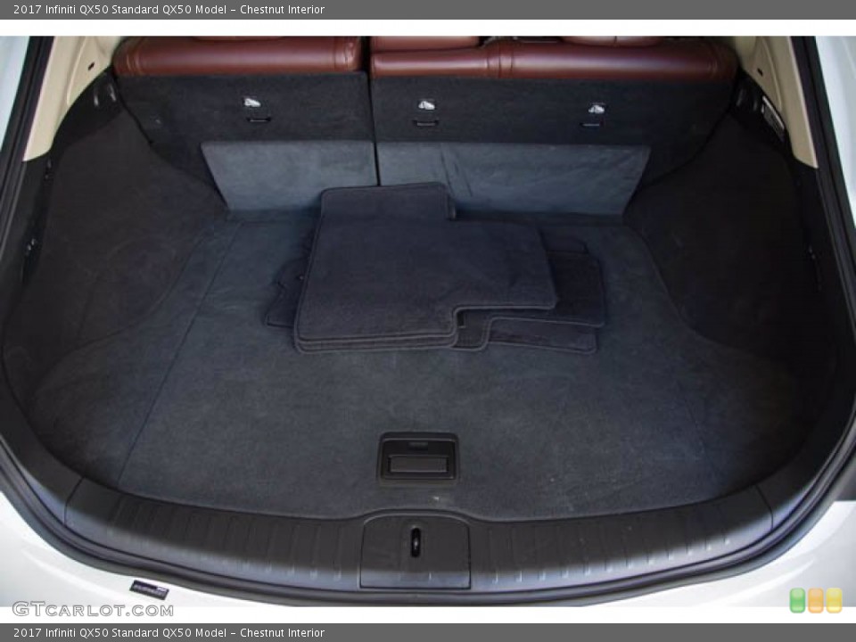 Chestnut Interior Trunk for the 2017 Infiniti QX50  #139165432