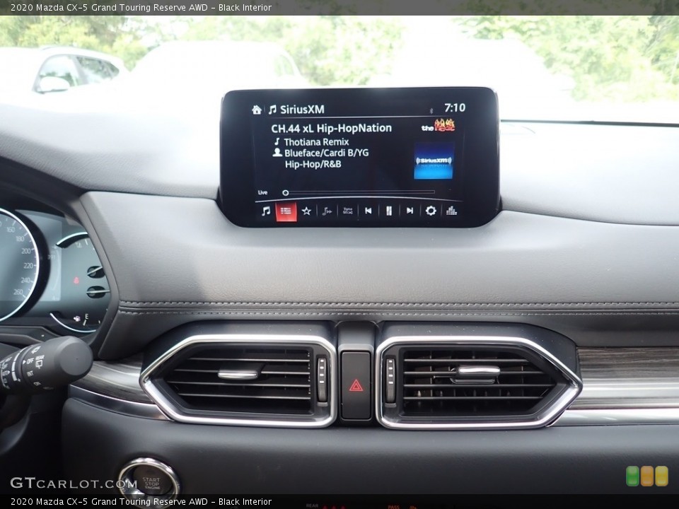 Black Interior Controls for the 2020 Mazda CX-5 Grand Touring Reserve AWD #139165468