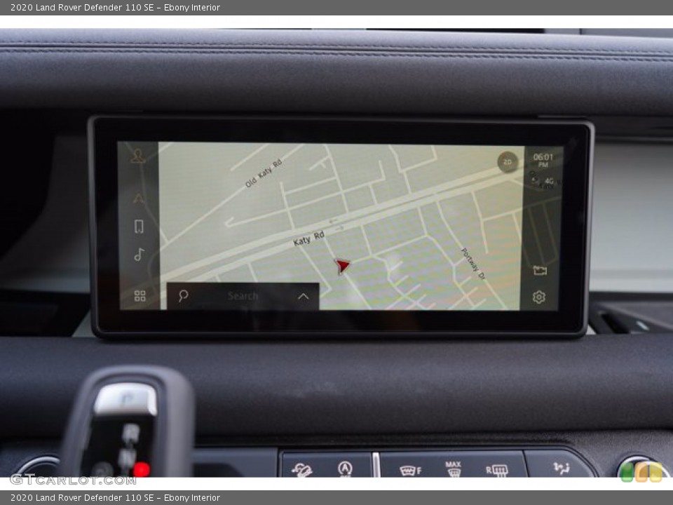 Ebony Interior Navigation for the 2020 Land Rover Defender 110 SE #139167631
