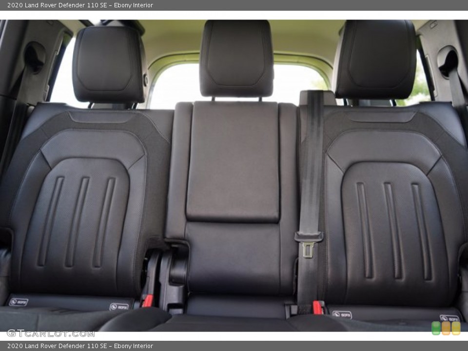 Ebony Interior Rear Seat for the 2020 Land Rover Defender 110 SE #139167712
