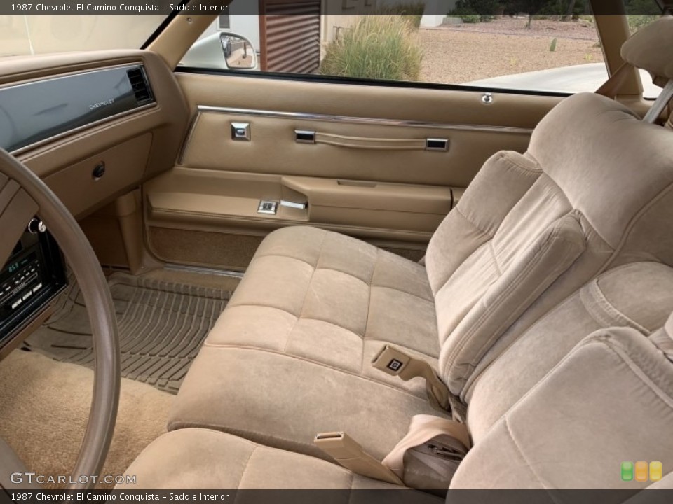 Saddle 1987 Chevrolet El Camino Interiors