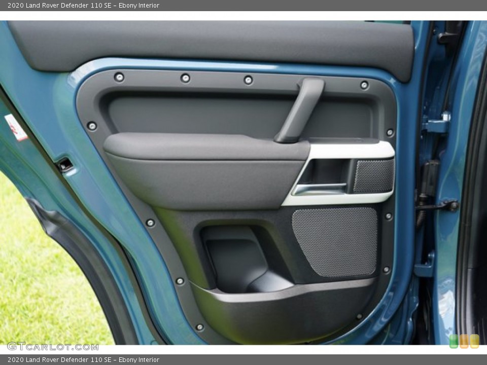 Ebony Interior Door Panel for the 2020 Land Rover Defender 110 SE #139167814