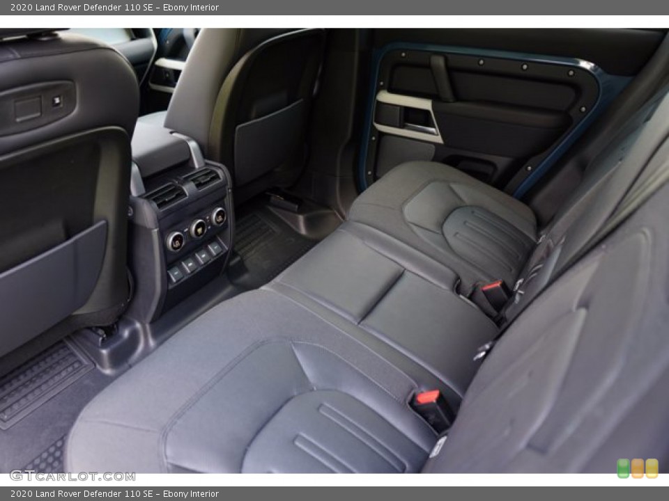 Ebony Interior Rear Seat for the 2020 Land Rover Defender 110 SE #139167835