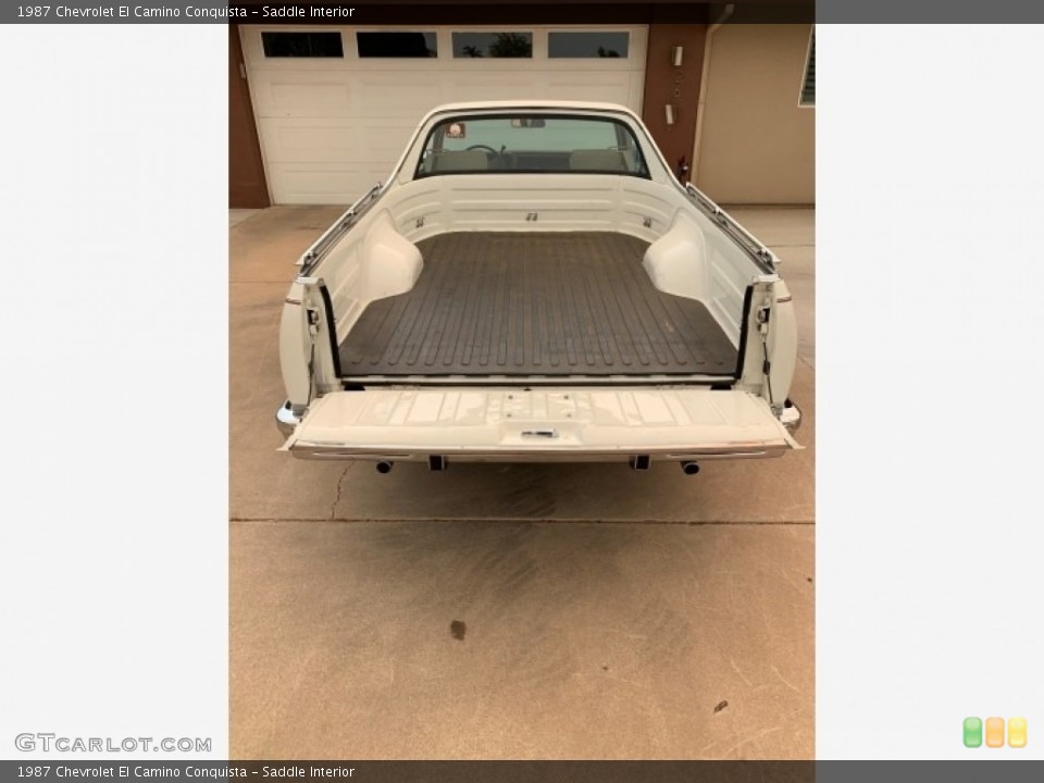 Saddle Interior Trunk for the 1987 Chevrolet El Camino Conquista #139168015