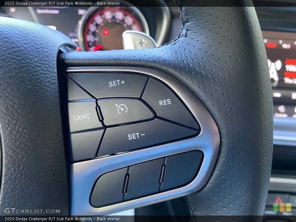 Black Interior Steering Wheel for the 2020 Dodge Challenger R/T Scat Pack Widebody #139170344