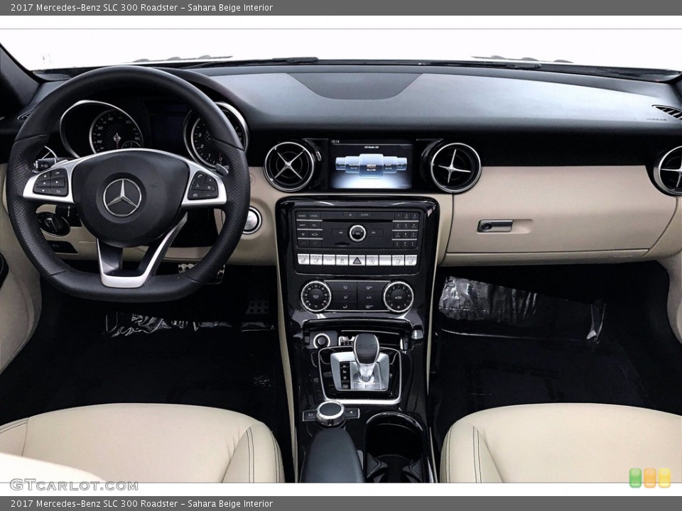 Sahara Beige Interior Dashboard for the 2017 Mercedes-Benz SLC 300 Roadster #139170775