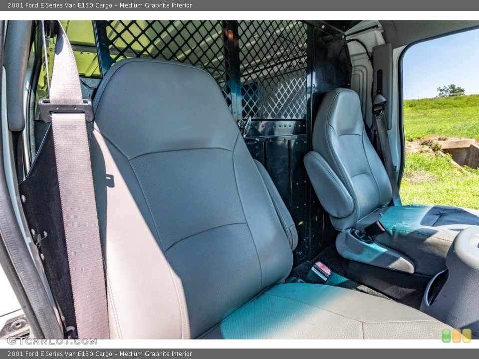Medium Graphite 2001 Ford E Series Van Interiors
