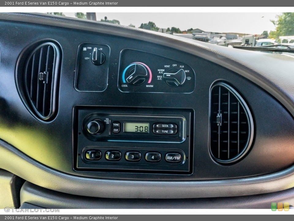 Medium Graphite Interior Controls for the 2001 Ford E Series Van E150 Cargo #139172066