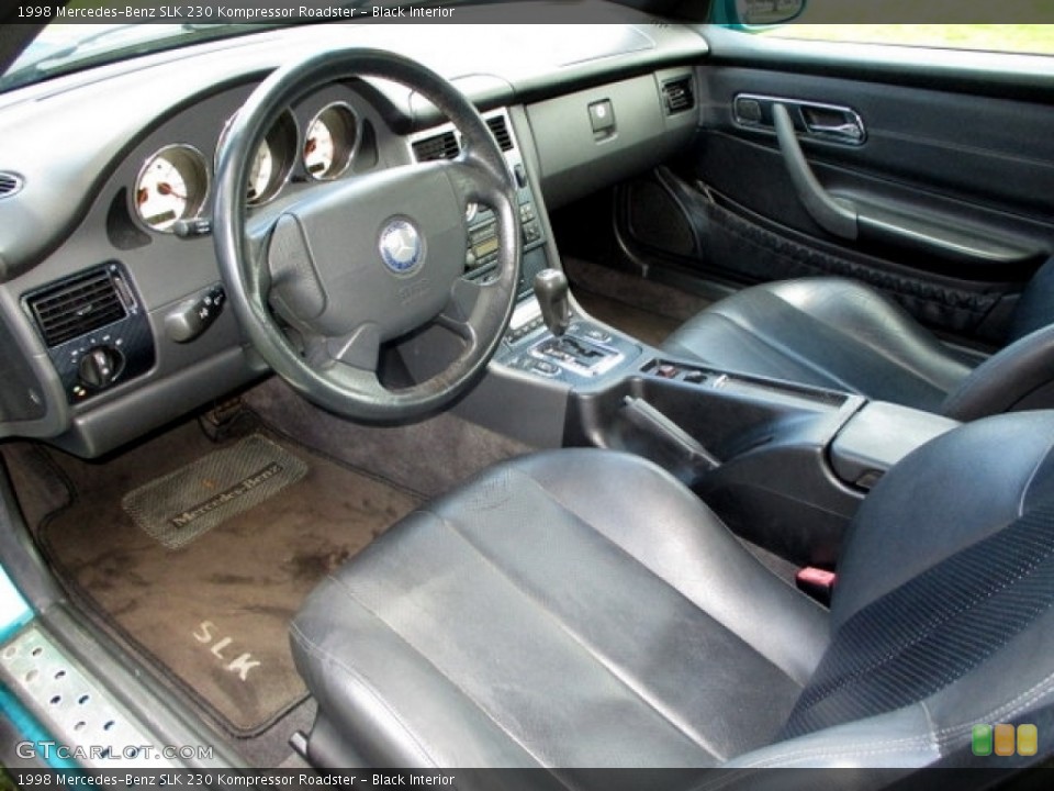 Black Interior Photo for the 1998 Mercedes-Benz SLK 230 Kompressor Roadster #139172129