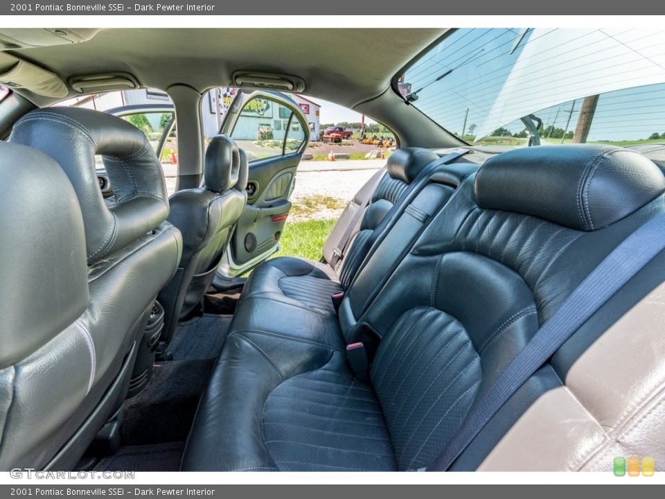 Dark Pewter Interior Rear Seat for the 2001 Pontiac Bonneville SSEi #139172207