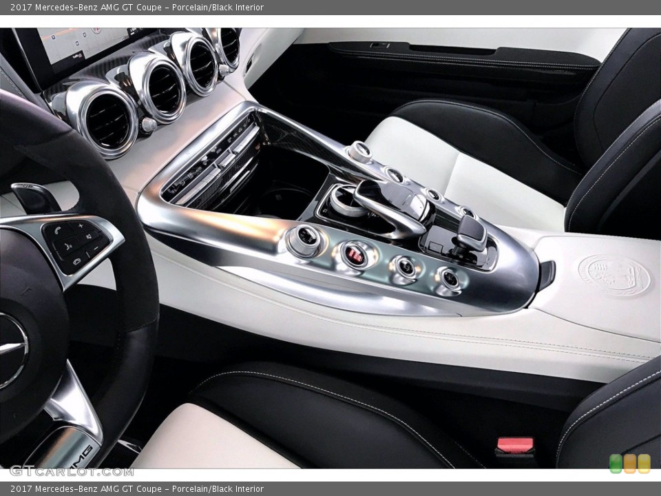 Porcelain/Black Interior Controls for the 2017 Mercedes-Benz AMG GT Coupe #139172561