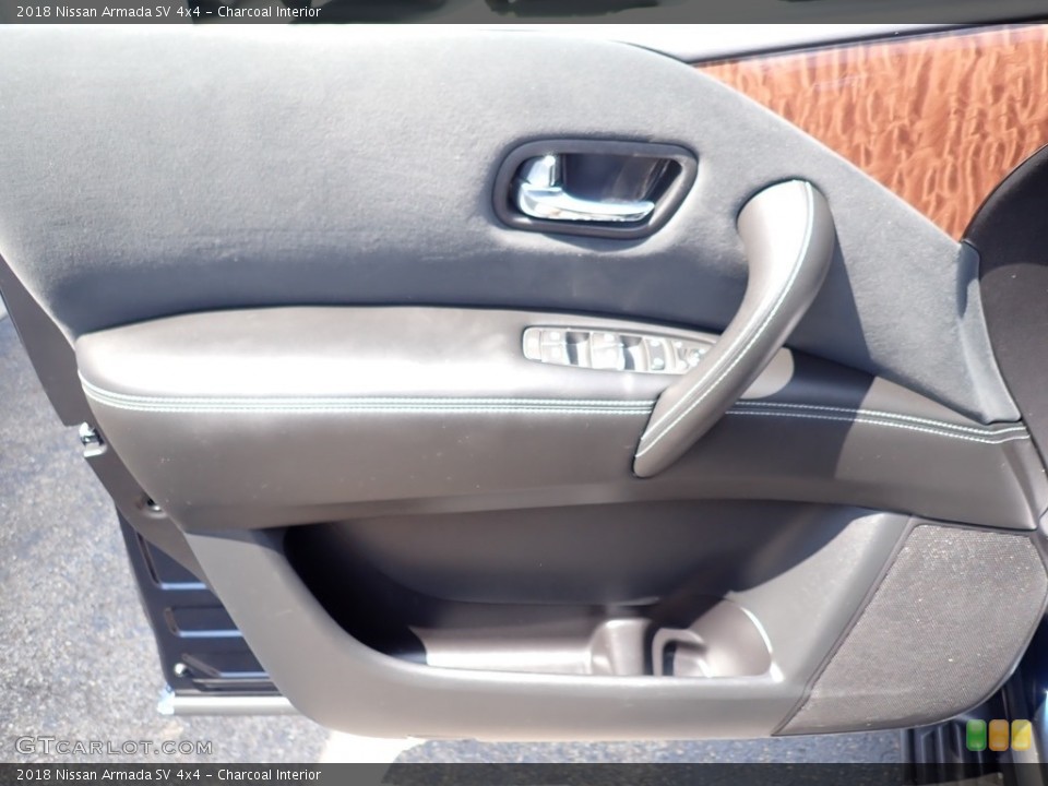 Charcoal Interior Door Panel for the 2018 Nissan Armada SV 4x4 #139173216