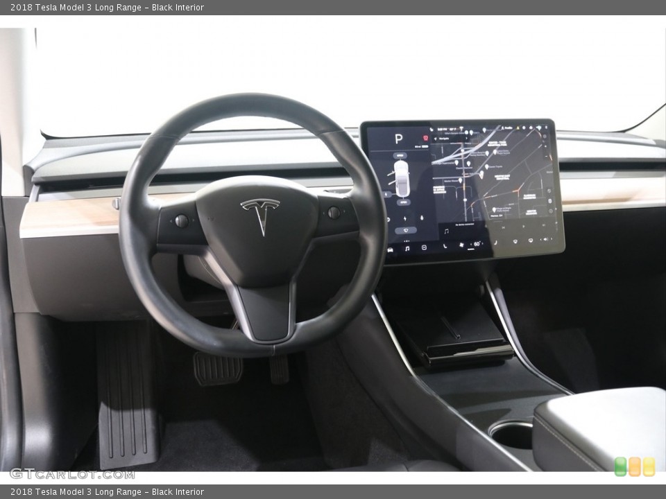 Black Interior Dashboard for the 2018 Tesla Model 3 Long Range #139174311