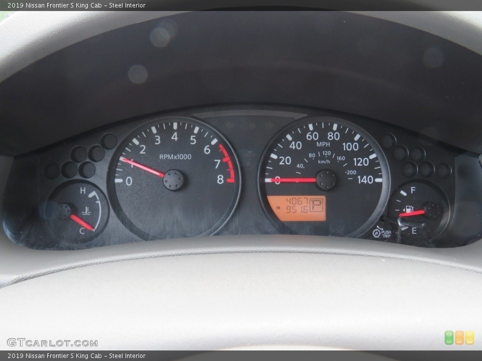Steel Interior Gauges for the 2019 Nissan Frontier S King Cab #139174388
