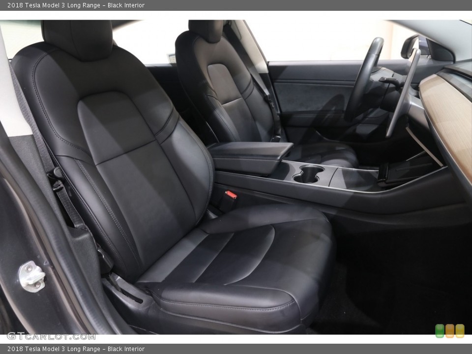 Black Interior Front Seat for the 2018 Tesla Model 3 Long Range #139174659