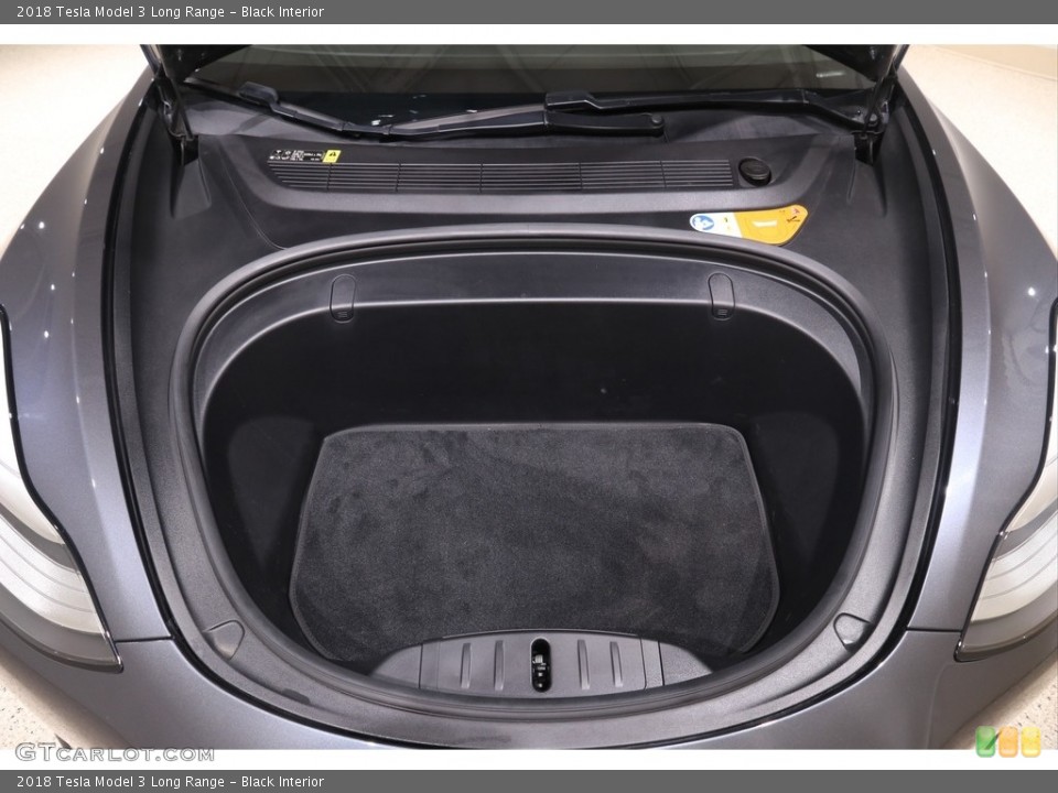 Black Interior Trunk for the 2018 Tesla Model 3 Long Range #139174764