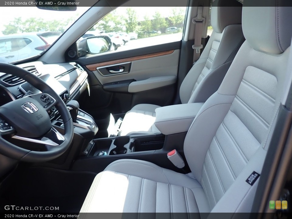 Gray Interior Photo for the 2020 Honda CR-V EX AWD #139174974