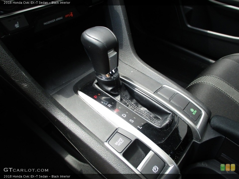 Black Interior Transmission for the 2018 Honda Civic EX-T Sedan #139176524