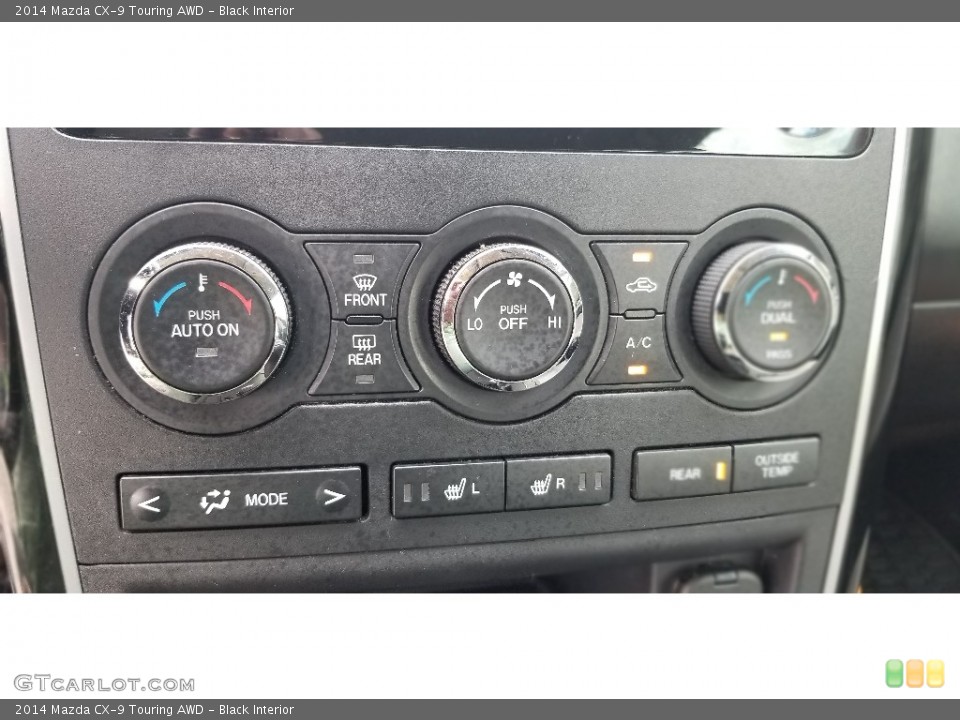 Black Interior Controls for the 2014 Mazda CX-9 Touring AWD #139178130