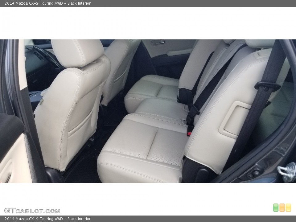 Black Interior Rear Seat for the 2014 Mazda CX-9 Touring AWD #139178169