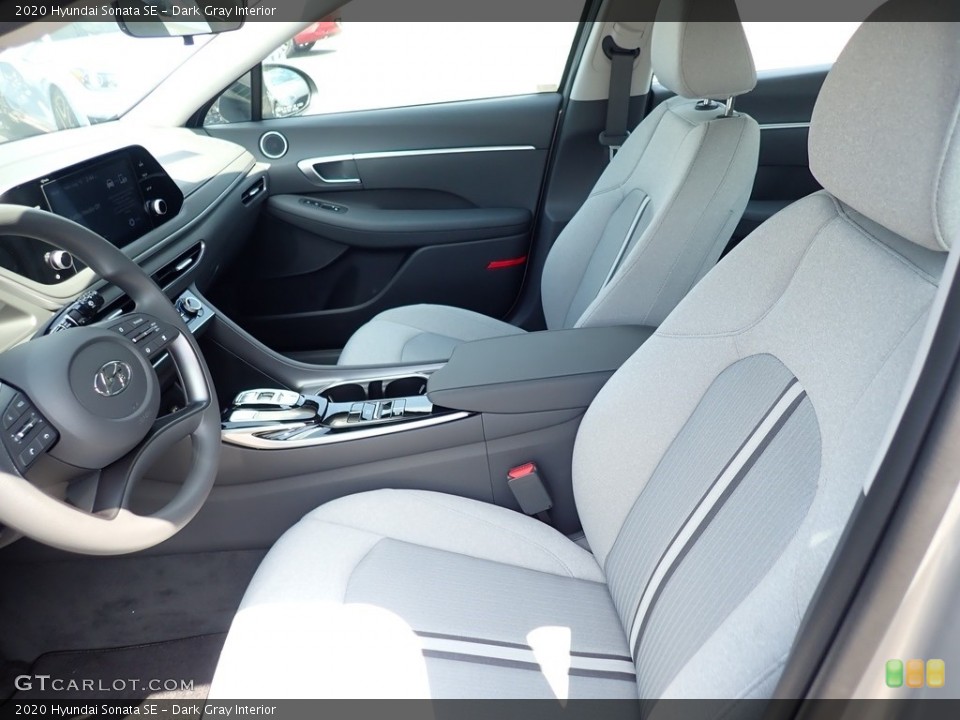 Dark Gray Interior Front Seat for the 2020 Hyundai Sonata SE #139178322