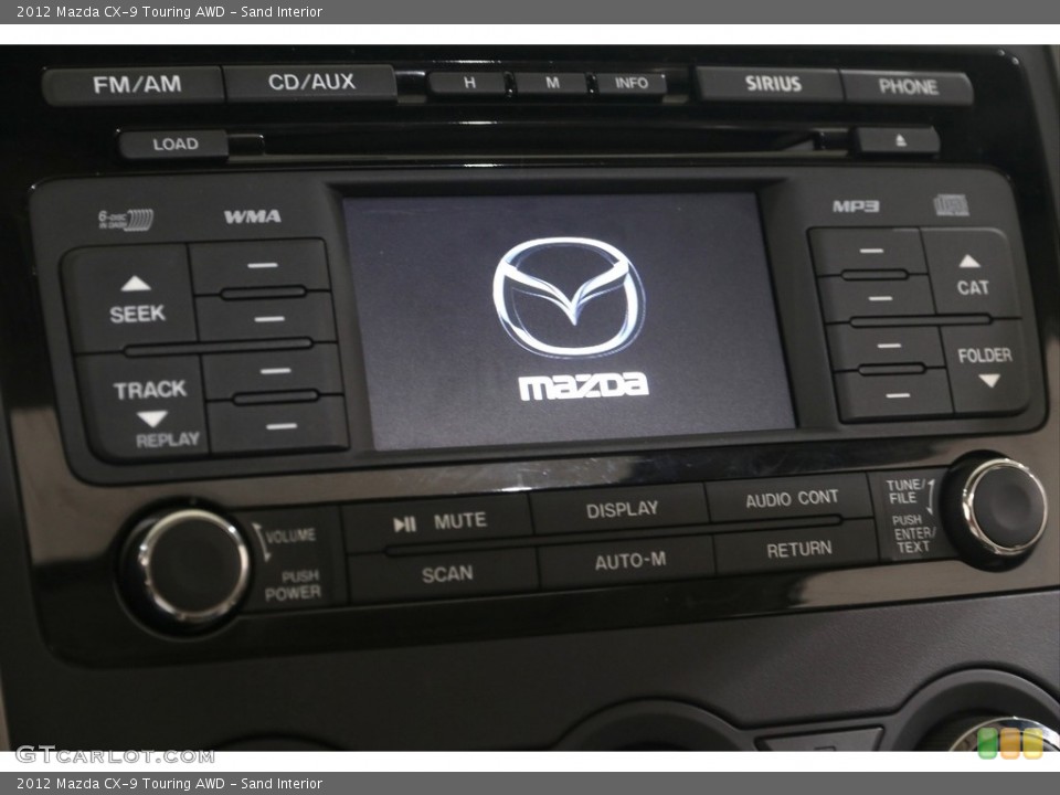 Sand Interior Controls for the 2012 Mazda CX-9 Touring AWD #139179372