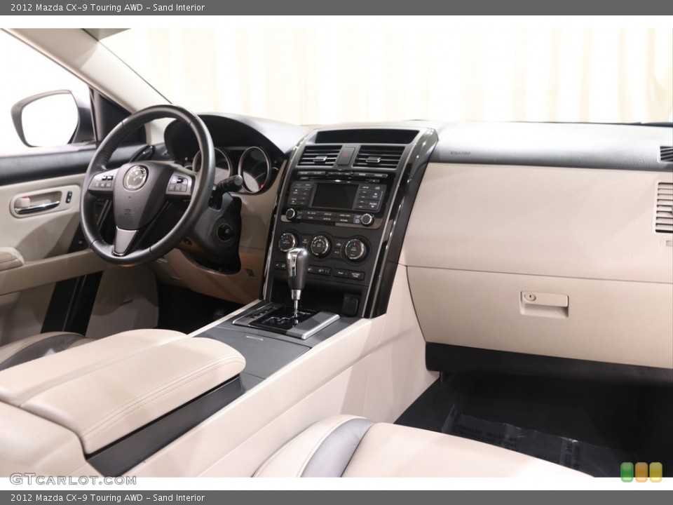 Sand Interior Dashboard for the 2012 Mazda CX-9 Touring AWD #139179657