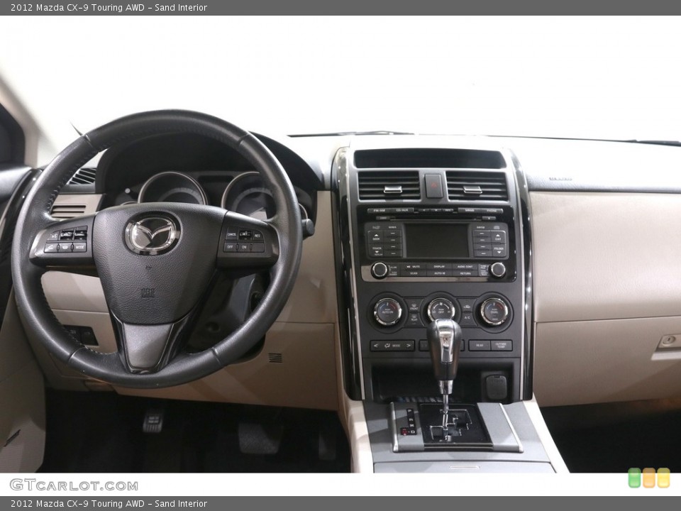 Sand Interior Controls for the 2012 Mazda CX-9 Touring AWD #139179759
