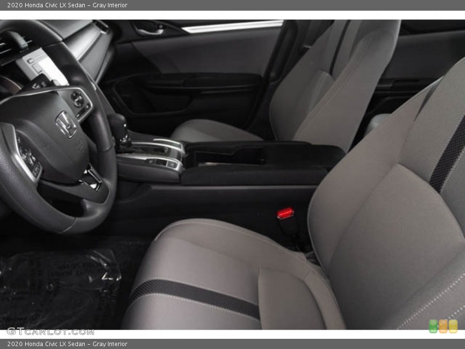 Gray Interior Photo for the 2020 Honda Civic LX Sedan #139185012