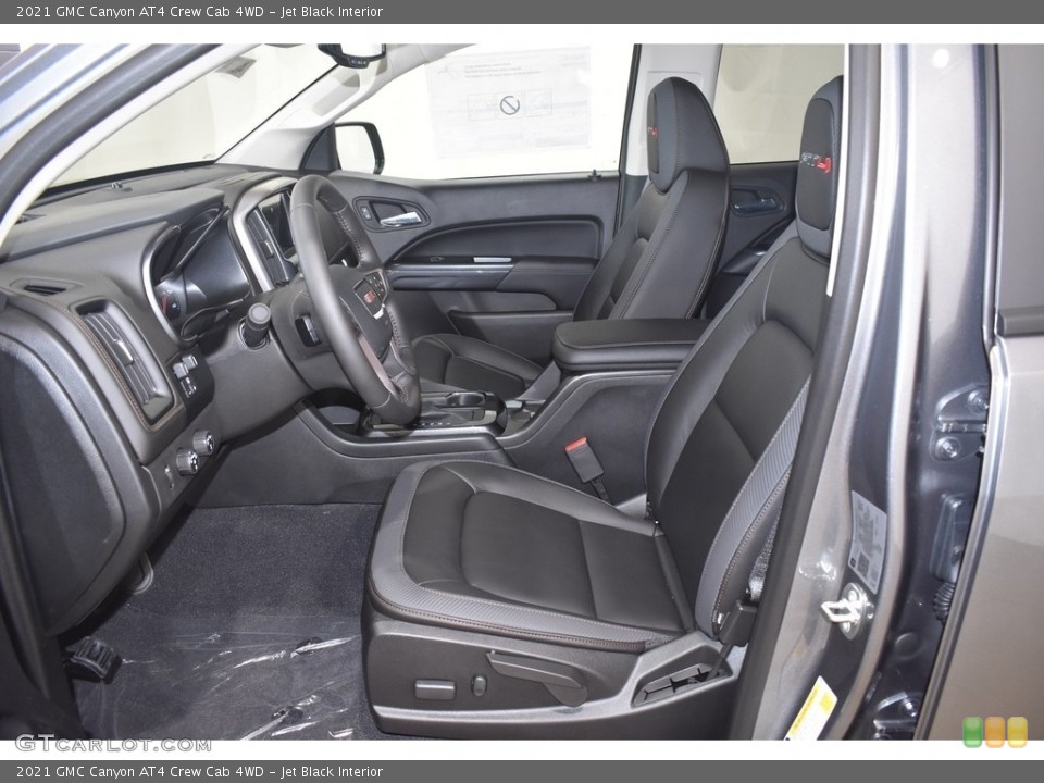 Jet Black Interior Photo for the 2021 GMC Canyon AT4 Crew Cab 4WD #139187452