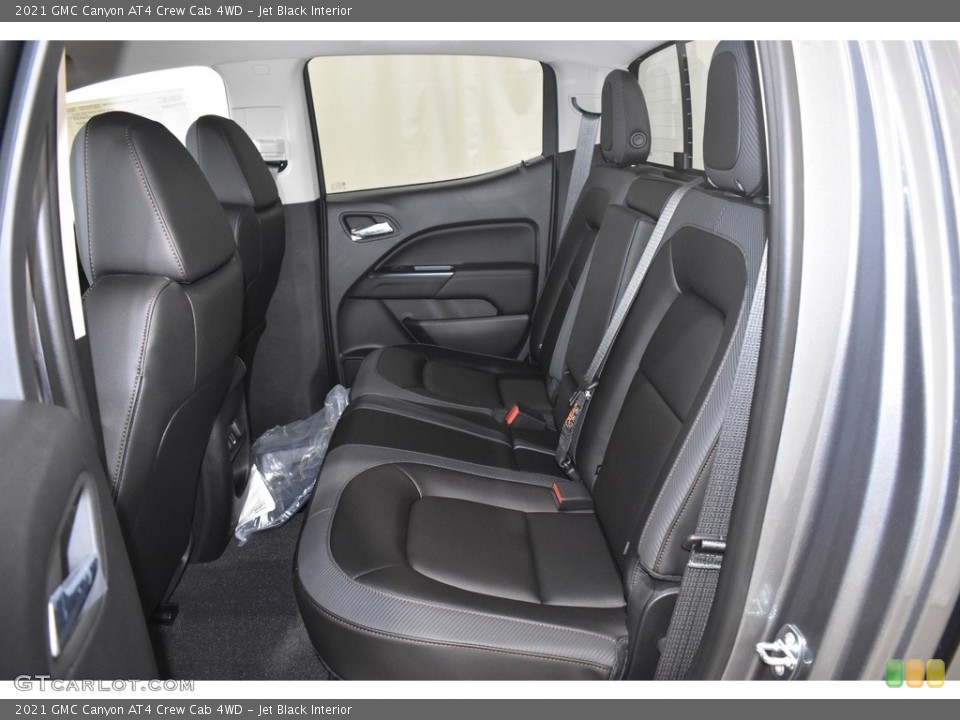 Jet Black Interior Rear Seat for the 2021 GMC Canyon AT4 Crew Cab 4WD #139187467