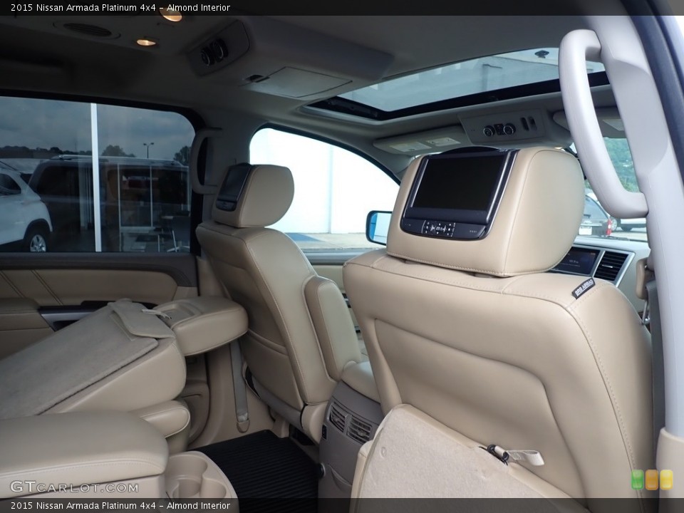 Almond Interior Entertainment System for the 2015 Nissan Armada Platinum 4x4 #139188403