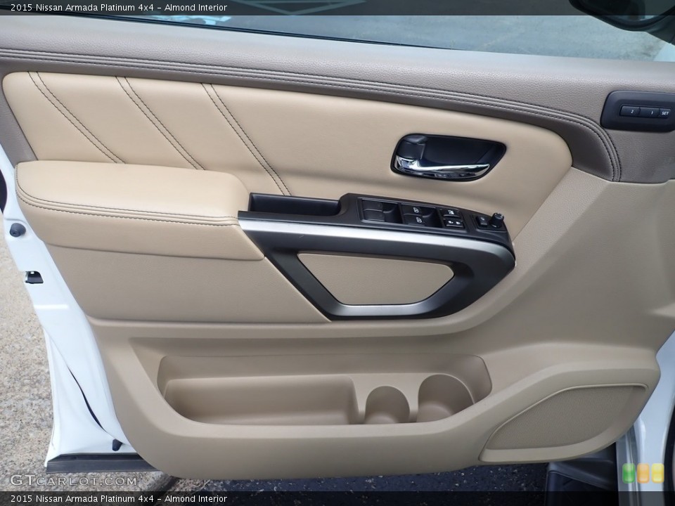 Almond Interior Door Panel for the 2015 Nissan Armada Platinum 4x4 #139188464