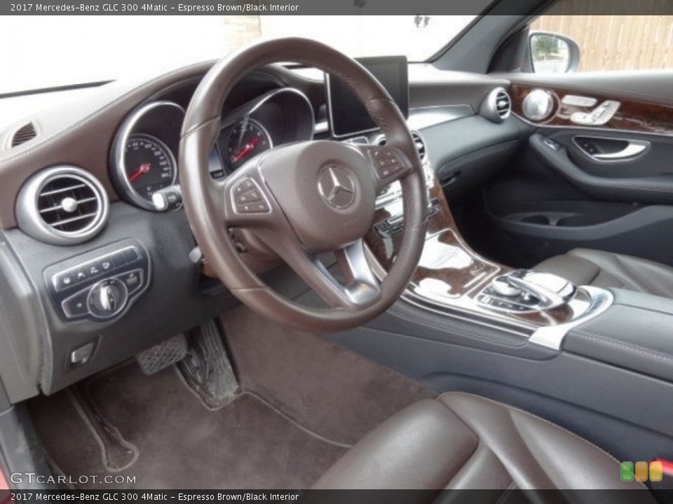 Espresso Brown/Black Interior Prime Interior for the 2017 Mercedes-Benz GLC 300 4Matic #139188505