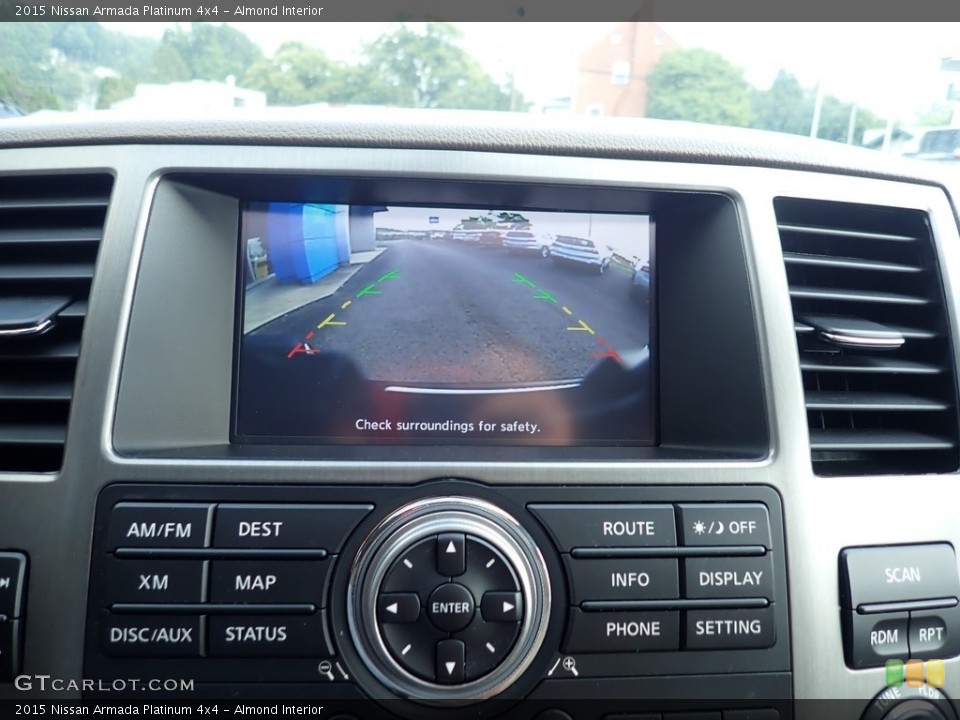 Almond Interior Controls for the 2015 Nissan Armada Platinum 4x4 #139188547