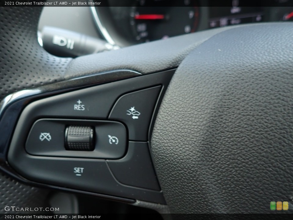 Jet Black Interior Steering Wheel for the 2021 Chevrolet Trailblazer LT AWD #139191187