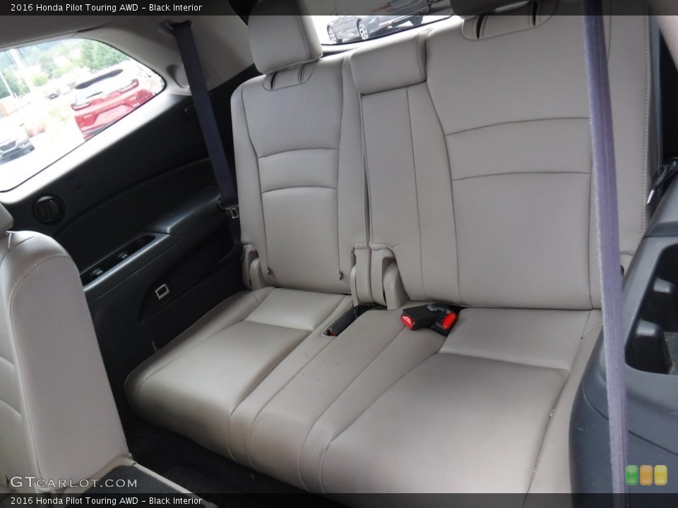 Black Interior Rear Seat for the 2016 Honda Pilot Touring AWD #139193278