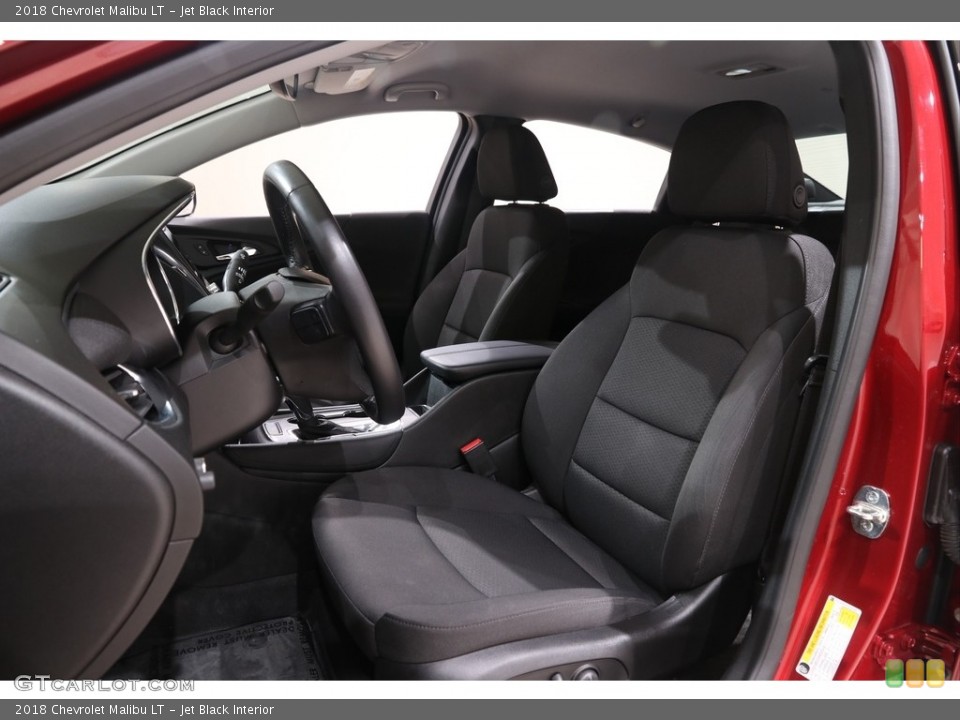 Jet Black Interior Front Seat for the 2018 Chevrolet Malibu LT #139200025
