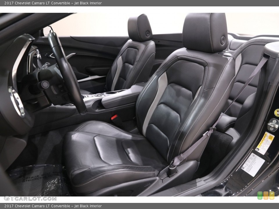 Jet Black Interior Photo for the 2017 Chevrolet Camaro LT Convertible #139200517