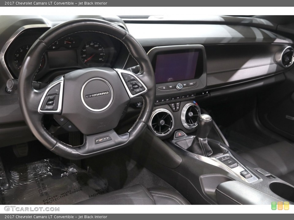 Jet Black Interior Dashboard for the 2017 Chevrolet Camaro LT Convertible #139200544
