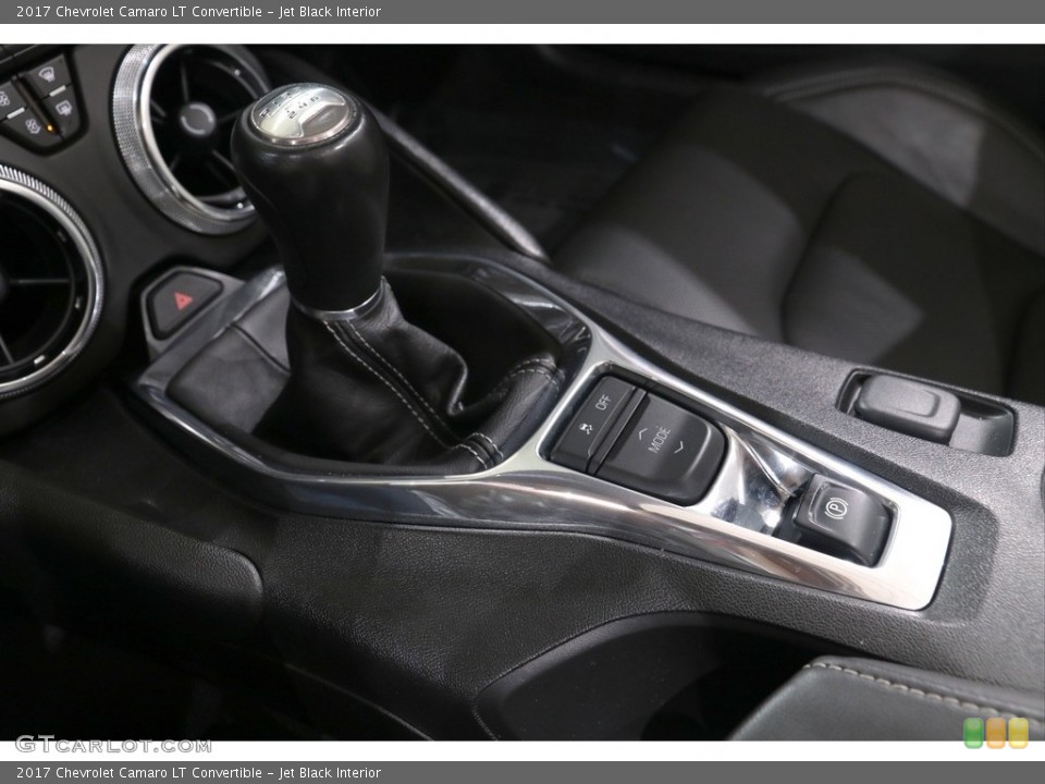 Jet Black Interior Transmission for the 2017 Chevrolet Camaro LT Convertible #139200769